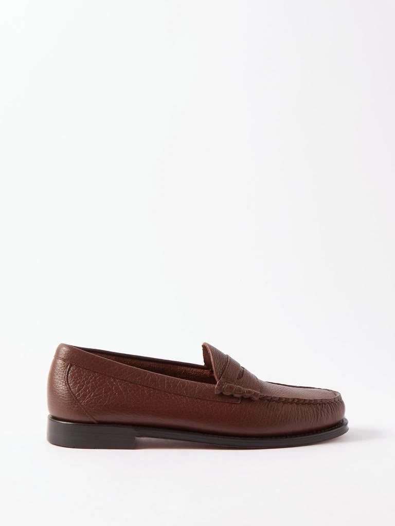 商品G.H. Bass|Weejun Heritage Larson leather loafers,价格¥859,第1张图片