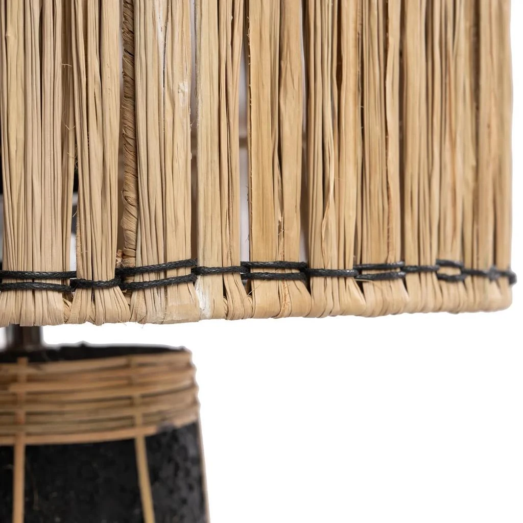 商品预计3周后发货 Bazar Bizar|La Lampe De Table Skiathos - Noir Naturel,价格¥1189,第3张图片详细描述