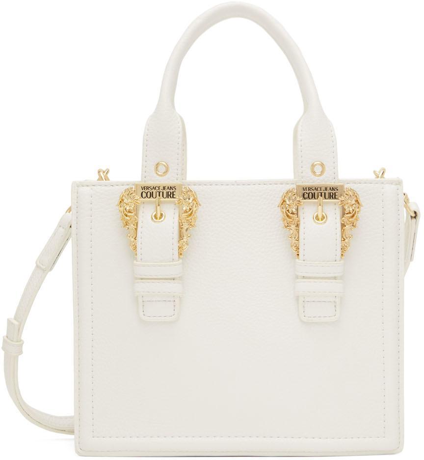 商品Versace|White Couture I Tote,价格¥1610,第1张图片