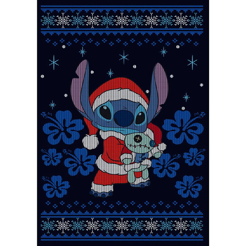 Girl's Lilo & Stitch Christmas with Scrump  Child T-Shirt商品第2张图片规格展示