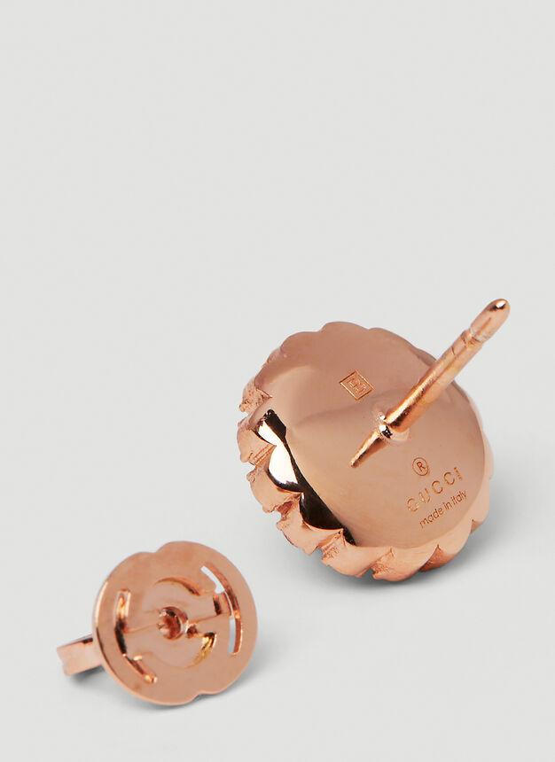 GG Marmont Stud Earrings in Gold商品第3张图片规格展示