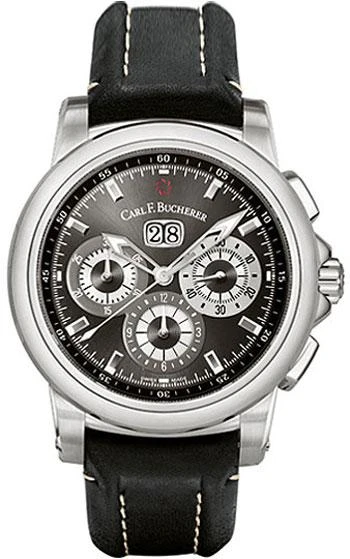 商品Carl F. Bucherer|Patravi Chronograph Automatic Men's Watch 00.10624.08.33.01,价格¥34170,第1张图片