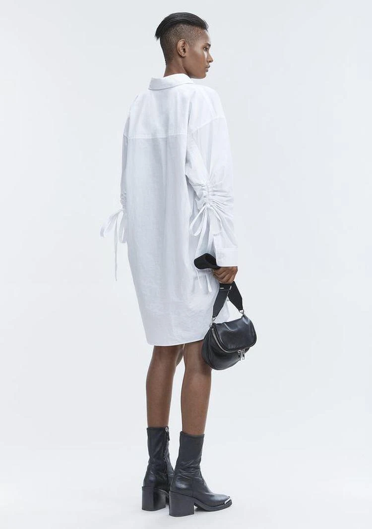 商品Alexander Wang|LONG SLEEVE SHIRTDRESS ,价格¥1054,第1张图片