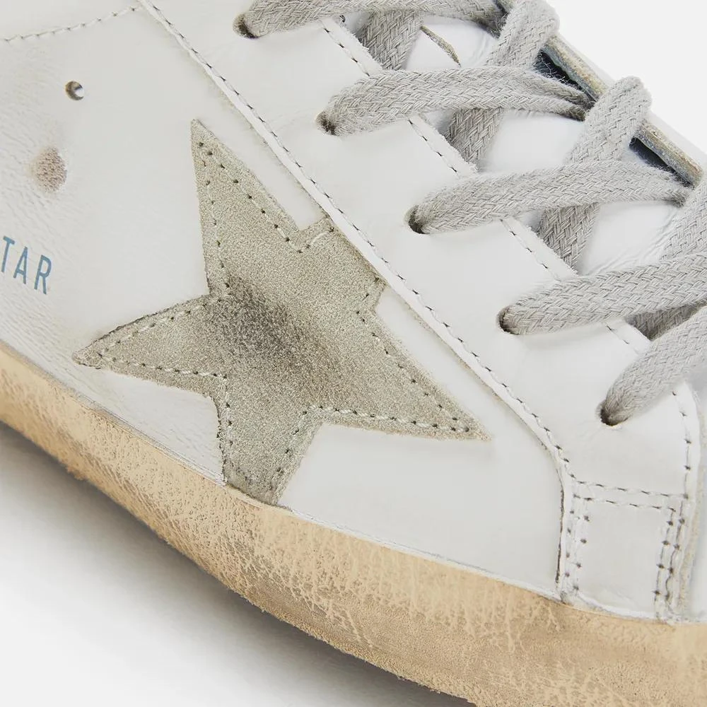 商品Golden Goose|Golden Goose Women's Superstar Leather Trainers,价格¥3261,第4张图片详细描述