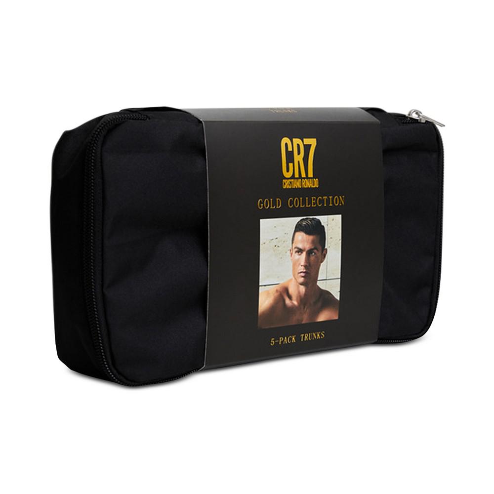 Cristiano Ronaldo Men's Trunk, Pack of 5 with Travel Bag商品第4张图片规格展示