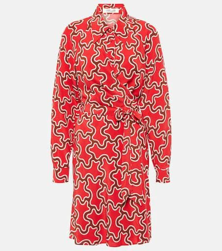 商品Diane von Furstenberg|Sophie印花针织迷你连衣裙,价格¥3619,第1张图片