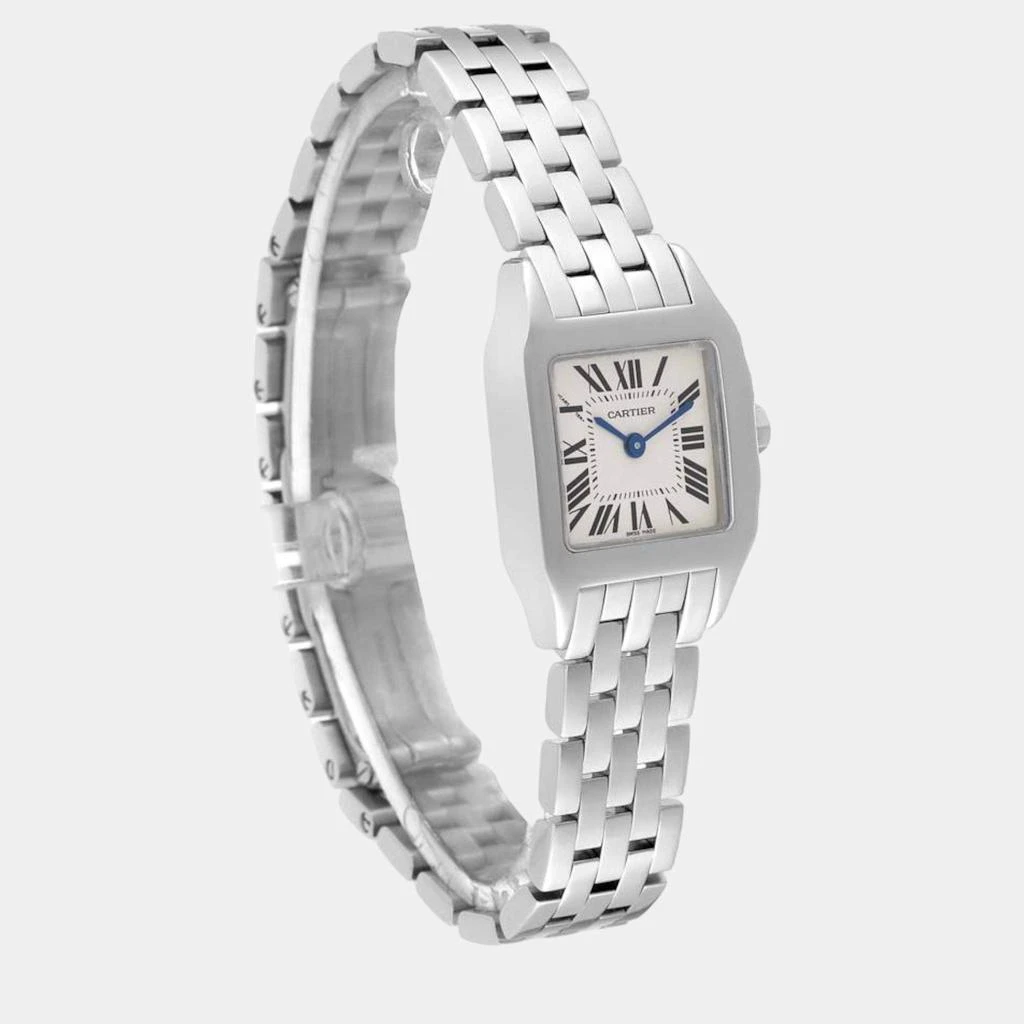 Cartier Santos Demoiselle Silver Dial Steel Ladies Watch W25064Z5 商品