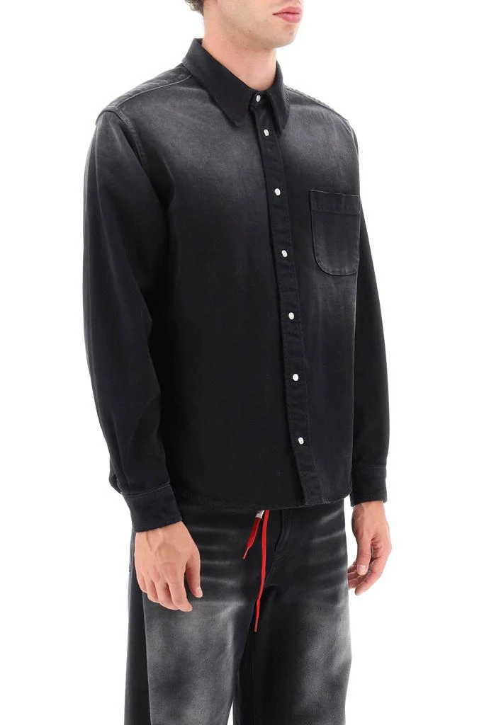 商品Marni|BLACK WASHED DENIM SHIRT,价格¥2782,第2张图片详细描述