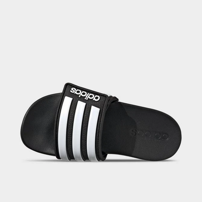 Big Kids' adidas adilette Comfort Adjustable Slide Sandals 商品