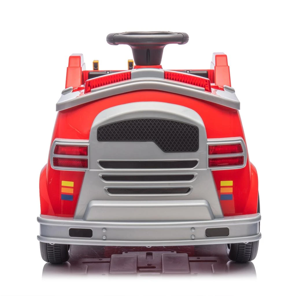 Streamdale 12V Kids Ride On Electric Car.Fire Engine Shape Design with Early education function 商品