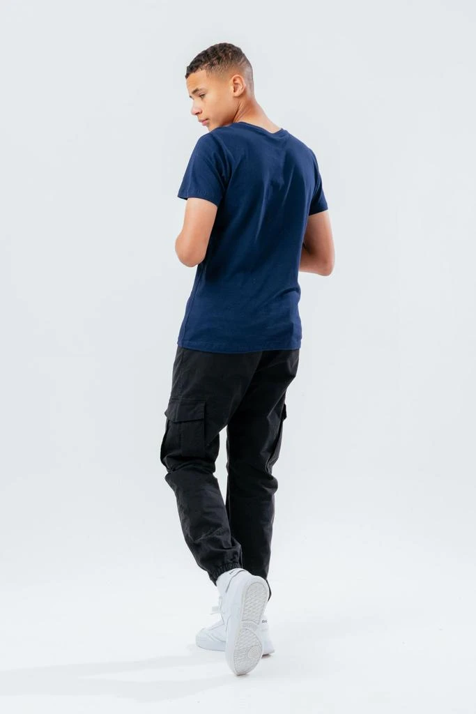 商品HYPE KIDS|HYPE UNISEX KIDS NAVY SCRIPT T-SHIRT,价格¥151,第5张图片详细描述