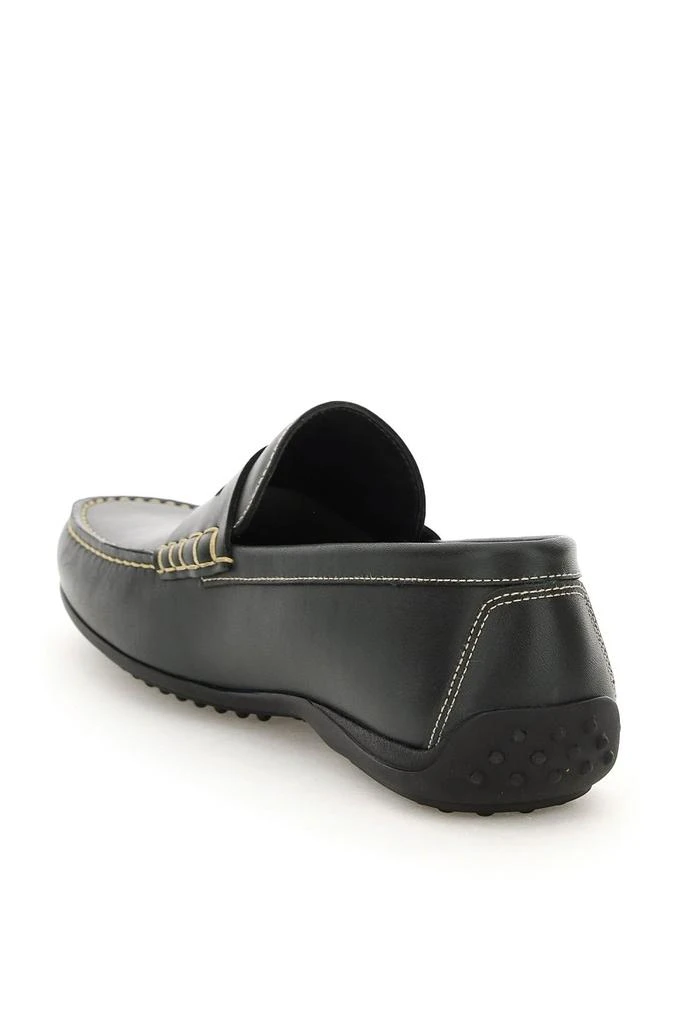 商品Paraboot|Paraboot leather cabrio penny loafers,价格¥945,第3张图片详细描述