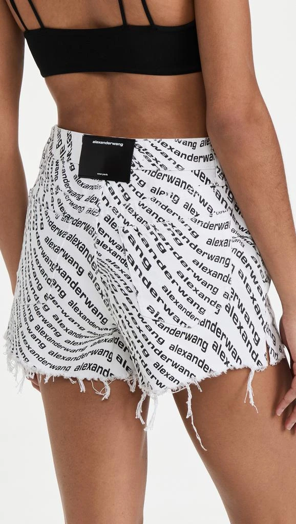 商品Alexander Wang|Alexander Wang Bite 徽标短裤,价格¥899,第3张图片详细描述