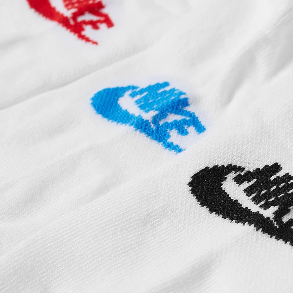 商品NIKE|Nike Cotton Cushion Low Cut  Sock - 3 Pack,价格¥121,第2张图片详细描述