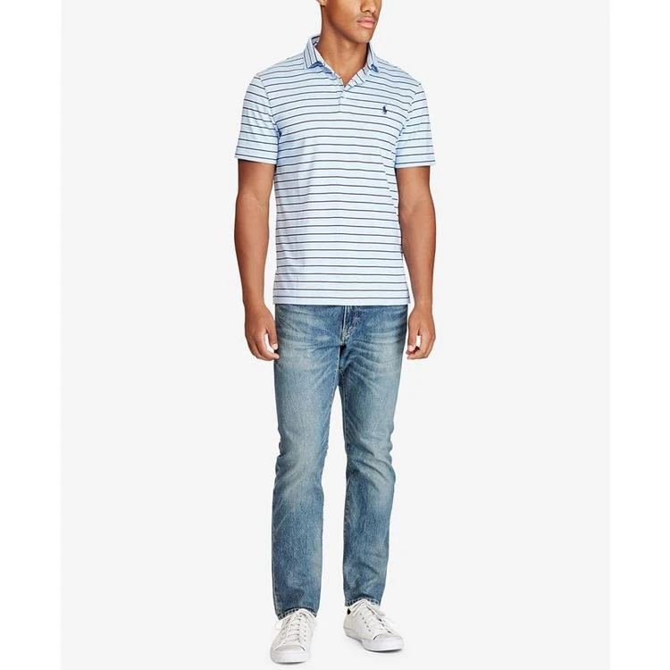 商品Ralph Lauren|Men's Big & Tall Classic-Fit Soft-Touch Striped Polo,价格¥226,第3张图片详细描述