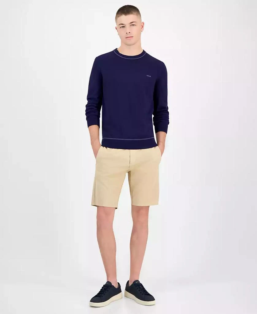 商品Hugo Boss|Men's San Cassius Logo Crewneck Sweater,价格¥510,第4张图片详细描述