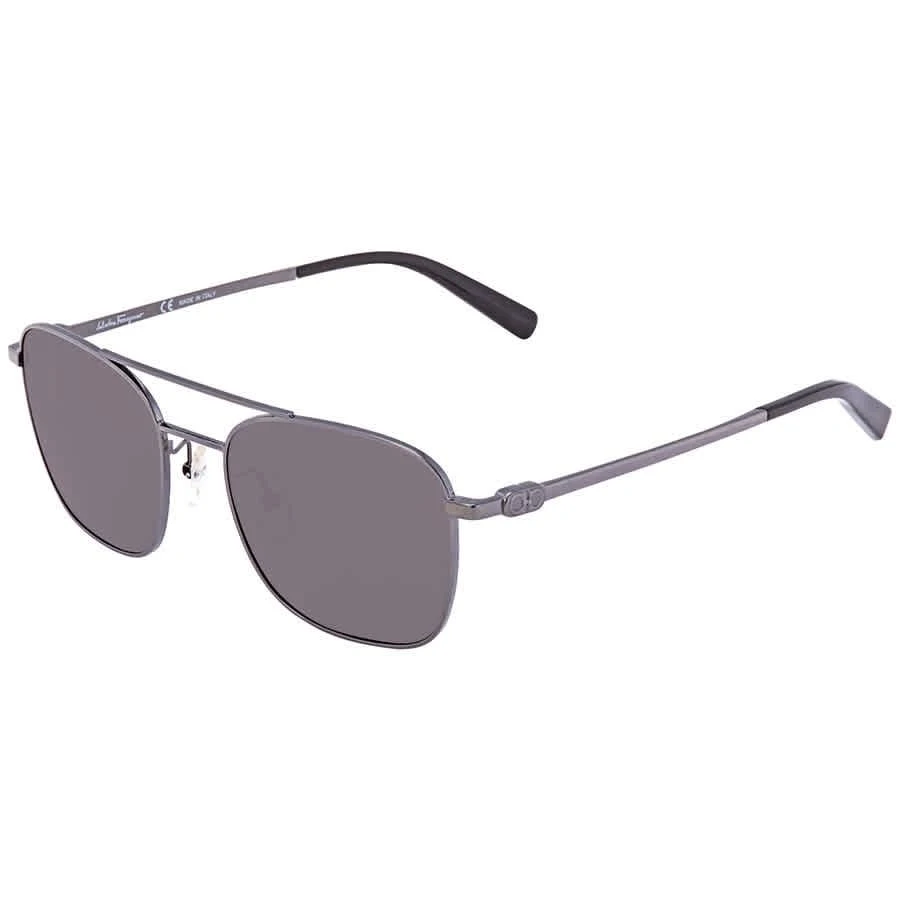 商品Salvatore Ferragamo|Grey Square Men's Sunglasses SF158S 015 53,价格¥437,第2张图片详细描述