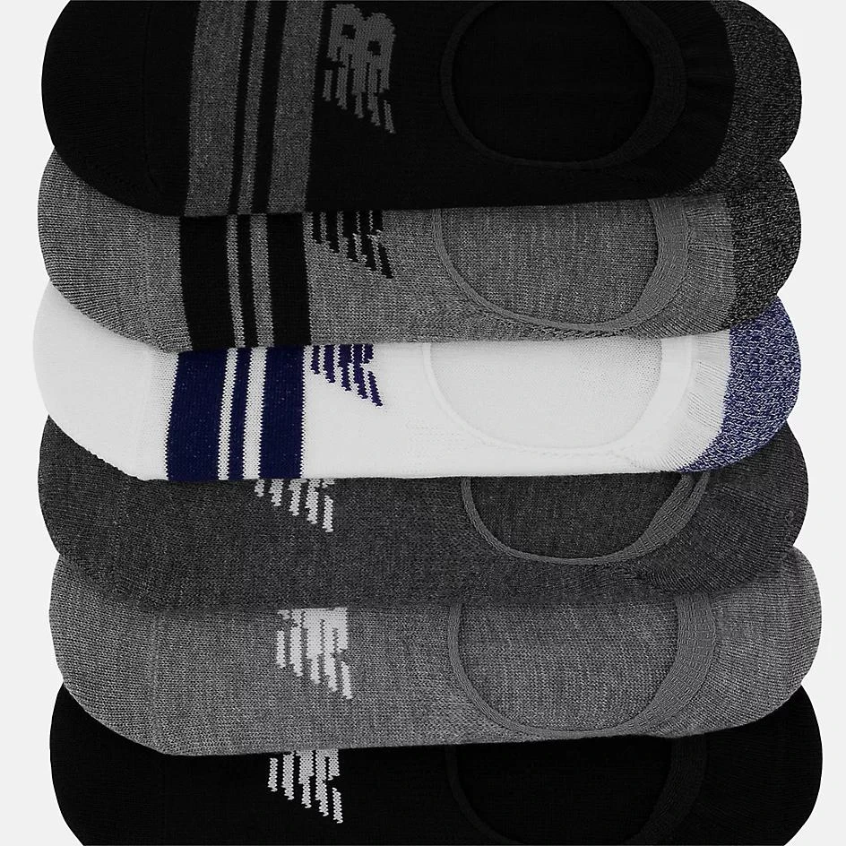 商品New Balance|Ultra Low No Show Socks 6 Pack,价格¥124,第2张图片详细描述