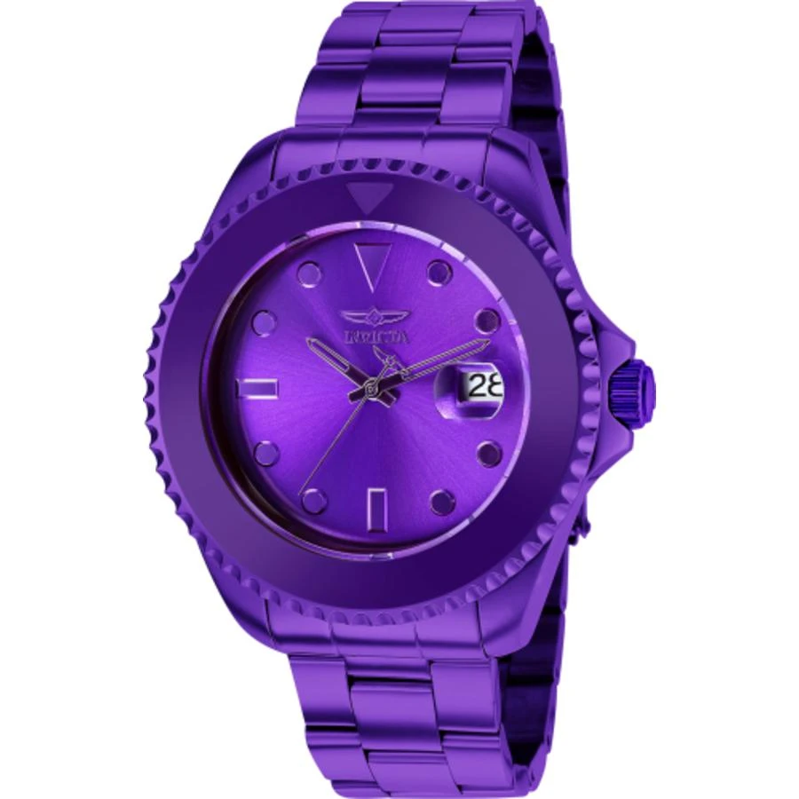 商品Invicta|Pro Diver Automatic Purple Dial Men's Watch 38321,价格¥857,第1张图片