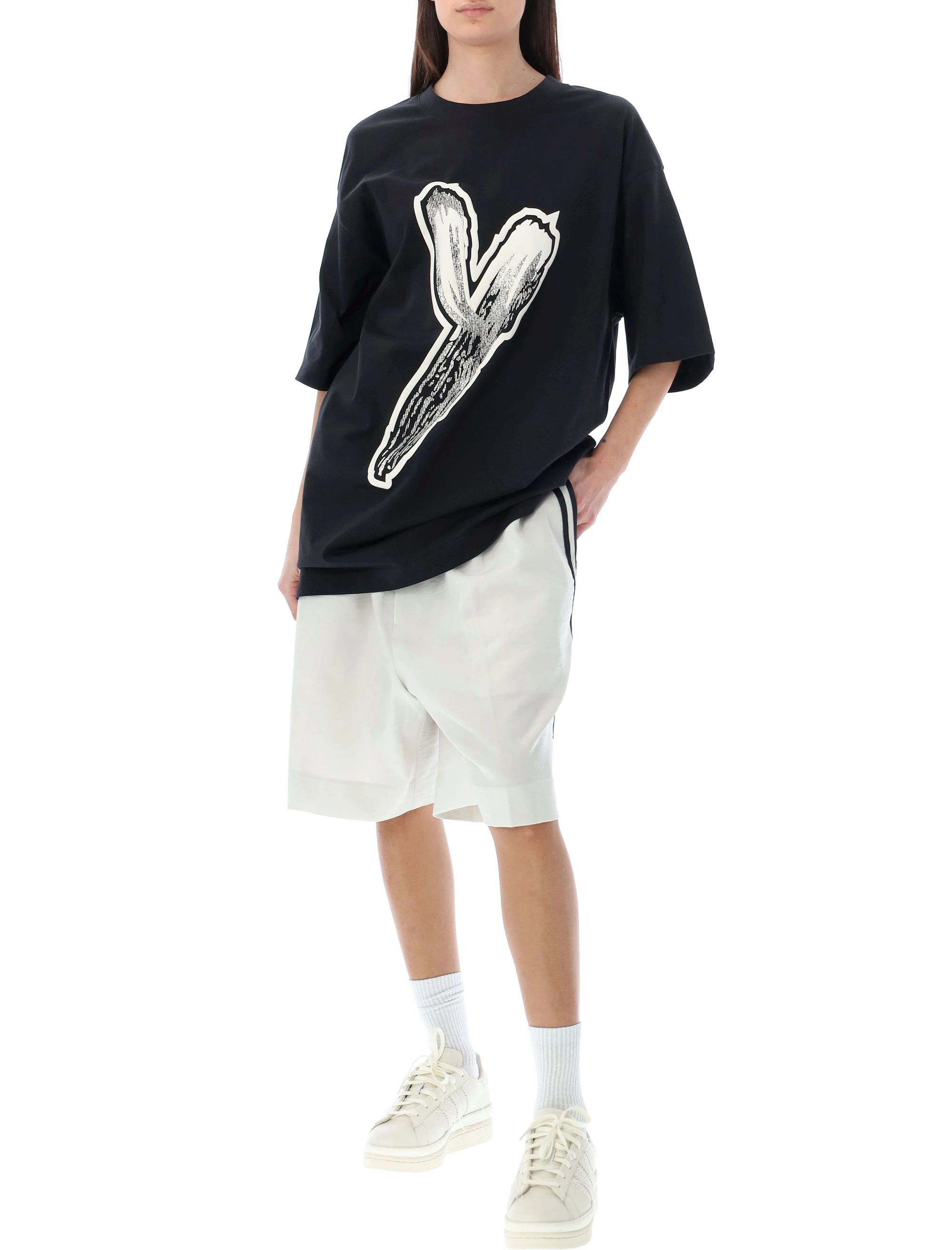 商品【商品预售7天】 Y-3|Y-3 男士短裤 IA1665VORBITGREY 灰色,价格¥773,第5张图片详细描述