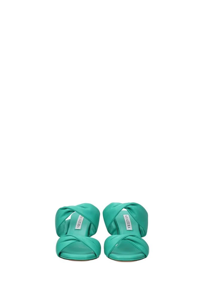 商品Aquazzura|Sandals Leather Green Jade,价格¥2328,第3张图片详细描述