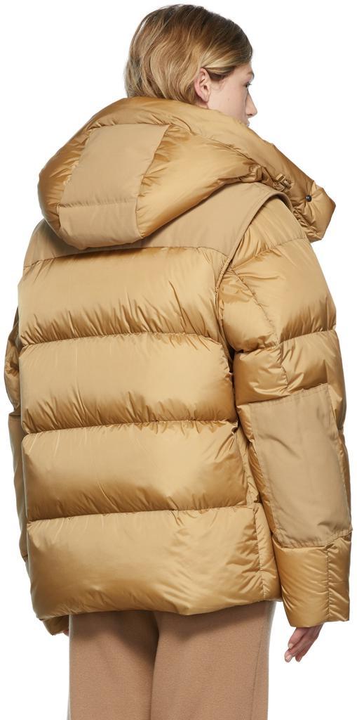 商品Burberry|Beige Lockwell Down Jacket,价格¥12825,第5张图片详细描述