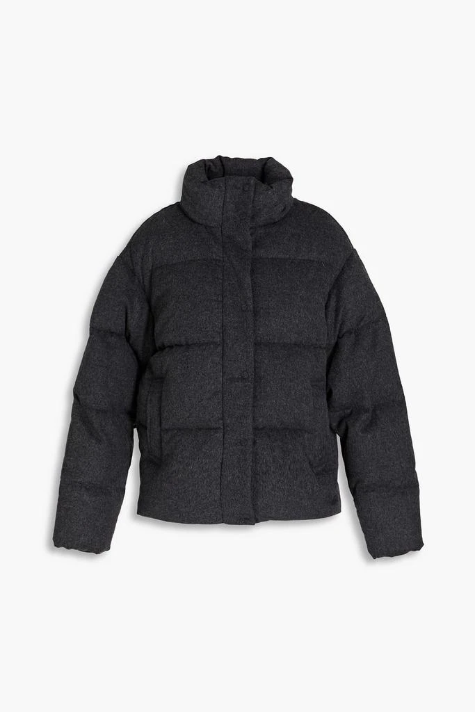 商品Joseph|Quilted wool-blend flannel down jacket,价格¥2450,第1张图片