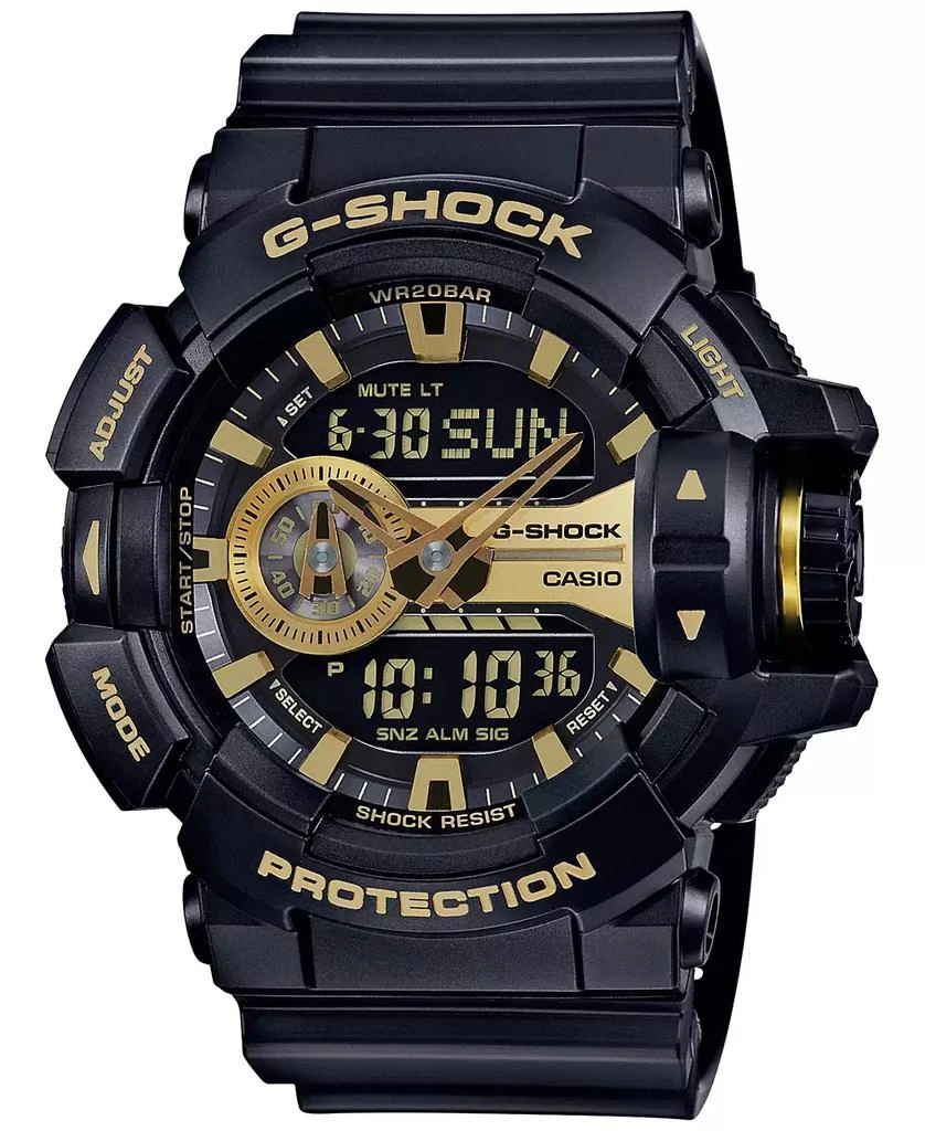 商品G-Shock|男式电子+指针防水手表,价格¥1131,第1张图片