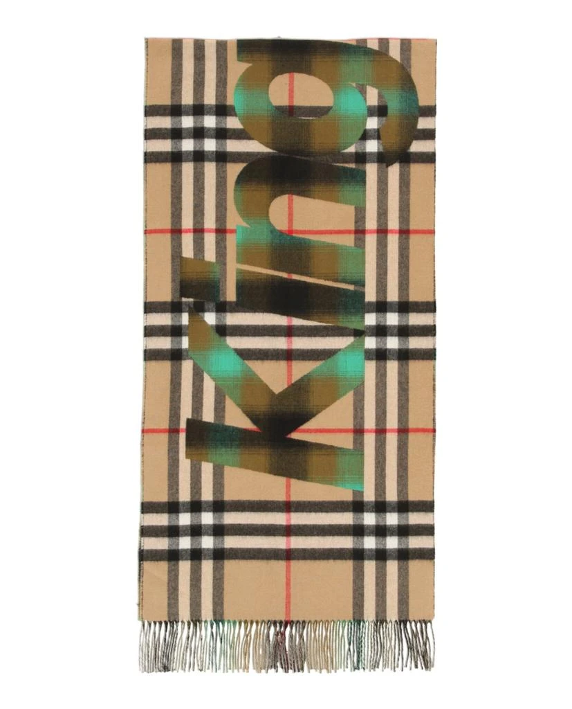 商品Burberry|Kingdom Jacquard Cashmere Scarf,价格¥3939,第1张图片