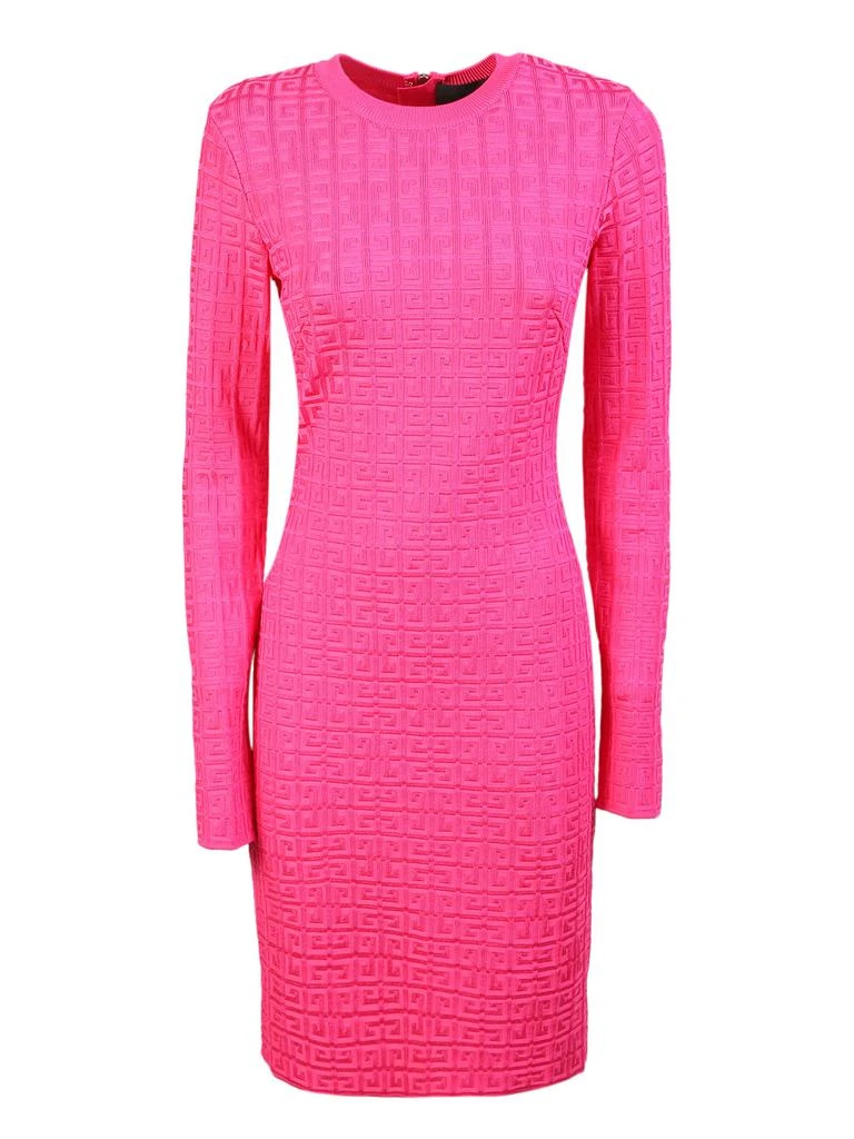 商品Givenchy|GIVENCHY MINIMAL BUT ECCENTRIC AND TIMELESS. FITTED DRESS WITH ALL-OVER 4G MOTIF BY GIVENCHY,价格¥9677,第1张图片