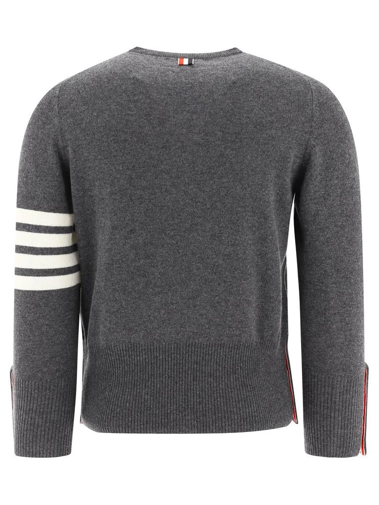 商品Thom Browne|Thom Browne 4-Bar Crewneck Jumper,价格¥5771,第2张图片详细描述