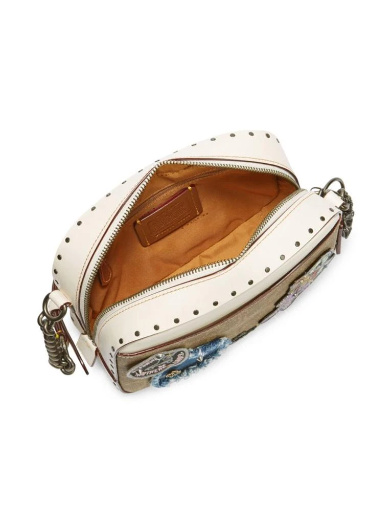 商品Coach|Patch Logo Leather 相机包,价格¥1054,第2张图片详细描述