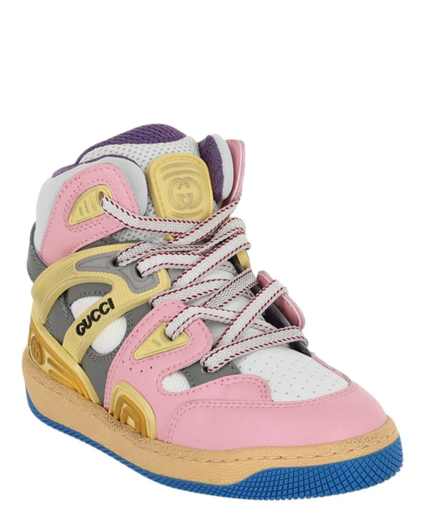 商品Gucci|Colorblock High-Top Sneakers,价格¥1731,第2张图片详细描述