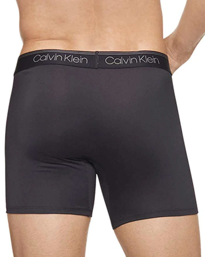 商品Calvin Klein|Microfiber Stretch Wicking Boxer Briefs, Pack of 3,价格¥355,第3张图片详细描述