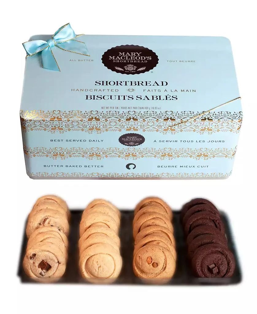 商品Mary Macleod's Shortbread|Mary Macleod's Variety Signature Cookie Tin Shortbread Cookies Gift, 48 Cookies - 2-Layers,价格¥419,第2张图片详细描述