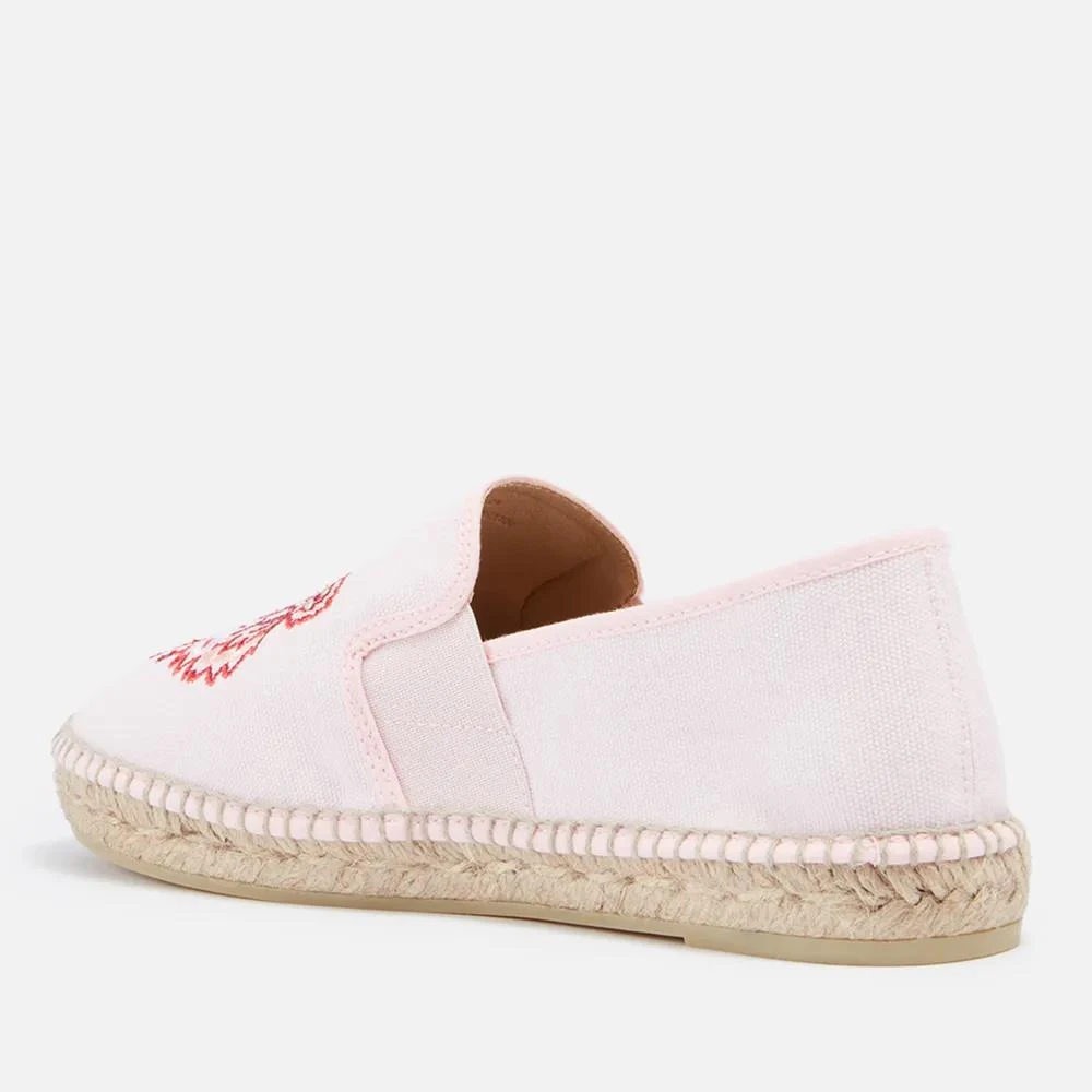 商品Kenzo|KENZO Tiger Raffia and Cotton-Canvas Espadrilles,价格¥1033,第2张图片详细描述