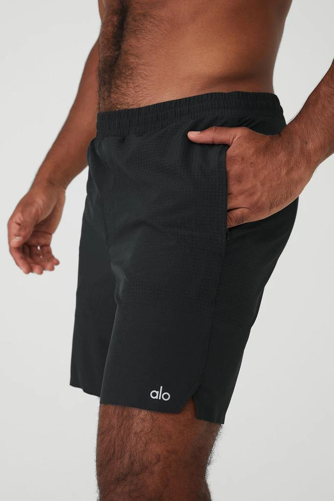 商品Alo|7" Traction Short - Black,价格¥436,第4张图片详细描述