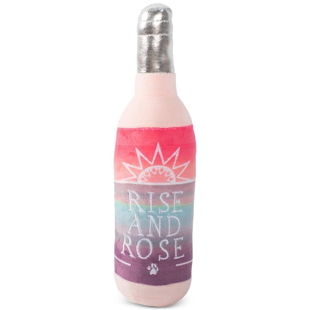 商品Fringe Studio|Rise and Rosé Bottle Plush Dog Toy,价格¥38,第1张图片