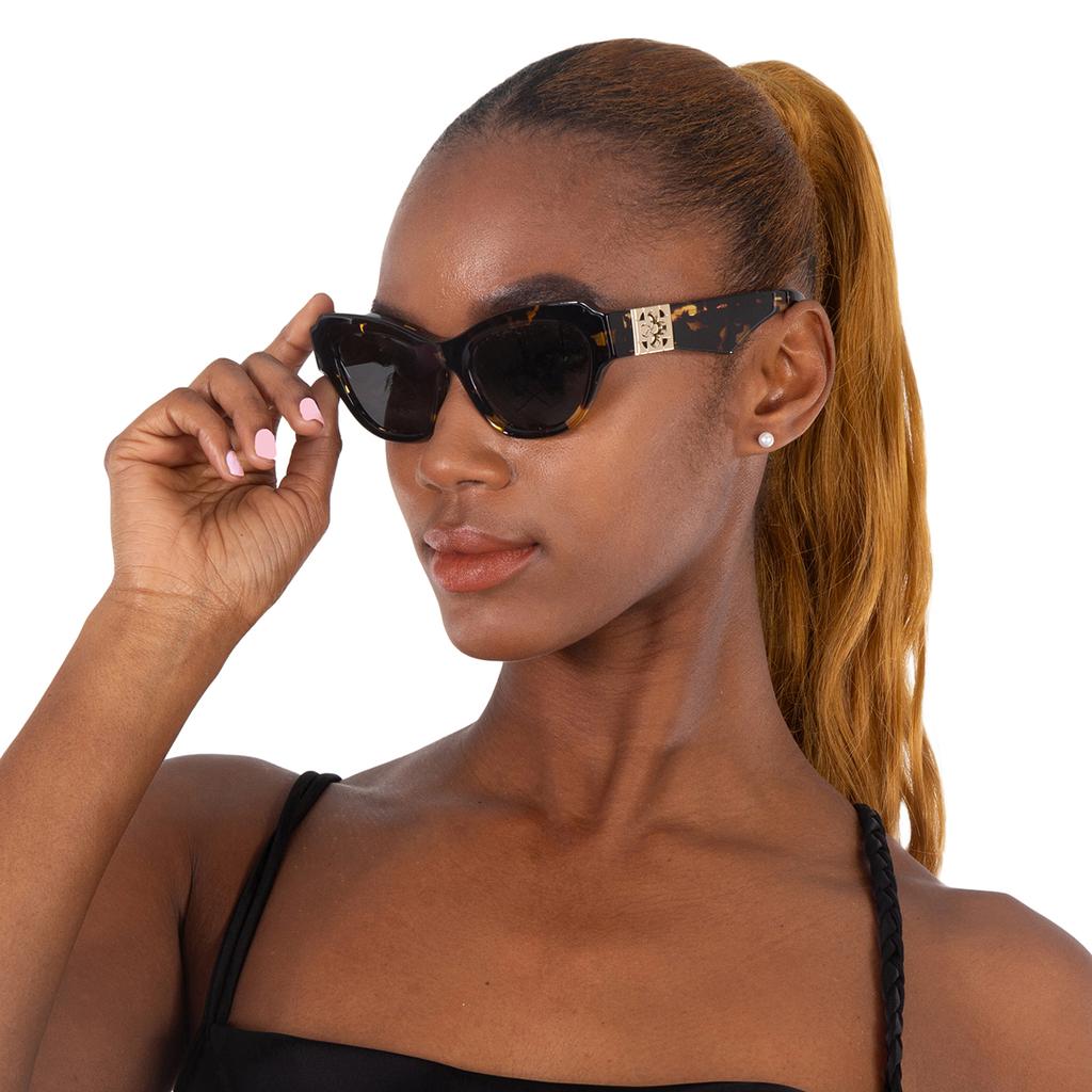 Burberry Dark Grey Cat Eye Ladies Sunglasses BE4423 410687  display picture 2