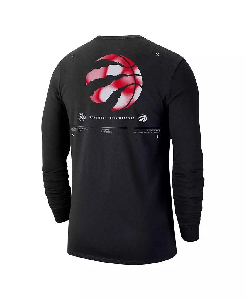 商品NIKE|Men's Black Toronto Raptors Essential Air Traffic Control Long Sleeve T-shirt,价格¥271,第3张图片详细描述