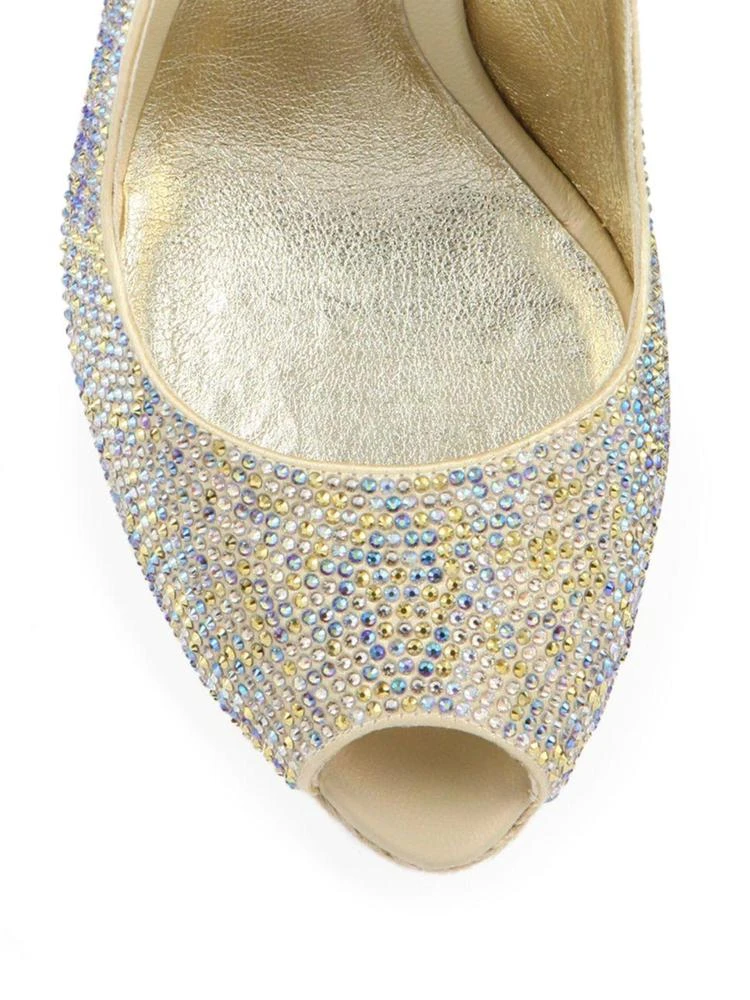 商品Rene Caovilla|Strass Espadrille Wedge Slingback Sandals,价格¥5669,第3张图片详细描述