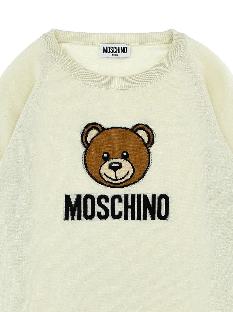 商品Moschino|Moschino Kids Logo Intarsia Sweater,价格¥1449,第3张图片详细描述