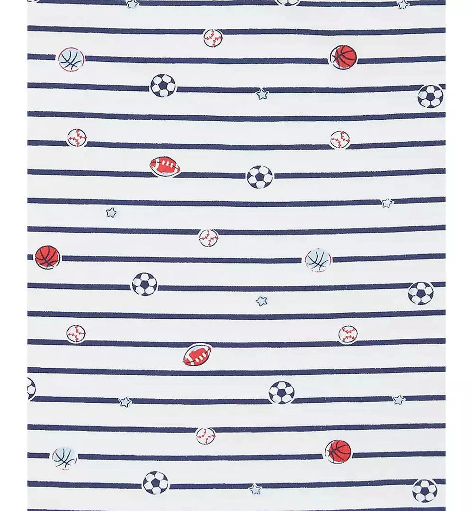 商品Little Me|Baby Boys Sports Star Printed Cotton Blanket,价格¥102,第2张图片详细描述