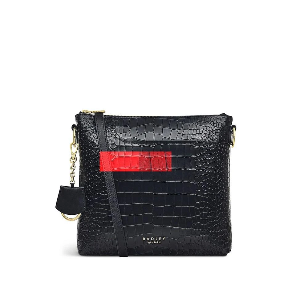 商品Radley|Women's Pockets 2.0 Faux Croc Small Zip Top Crossbody,价格¥1601,第4张图片详细描述