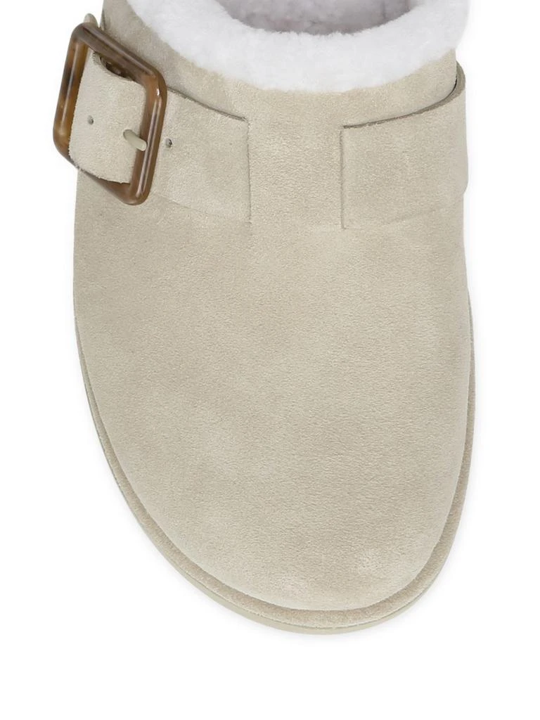 商品Vince|Griff Shearling Clog Mules,价格¥473,第4张图片详细描述