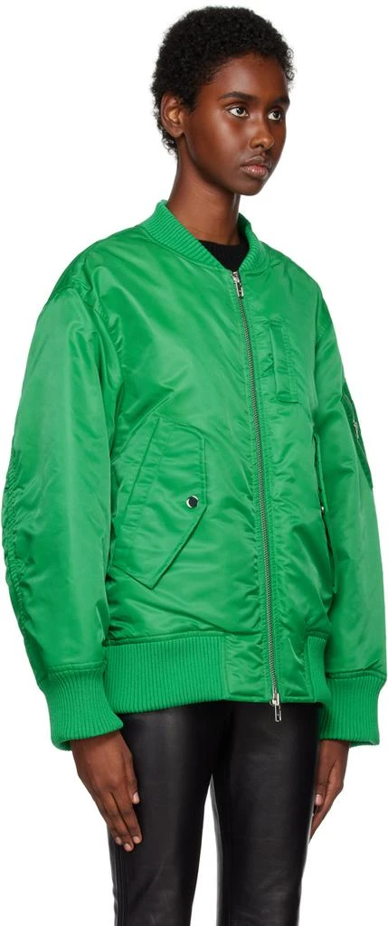 商品STAND STUDIO|Green Jumbo Bomber,价格¥1062,第2张图片详细描述