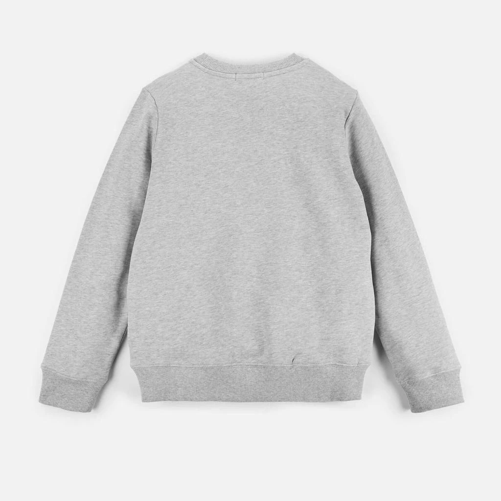 商品Calvin Klein|Calvin Klein Kids' Monogram Logo Sweatshirt - Light Grey,价格¥247,第2张图片详细描述