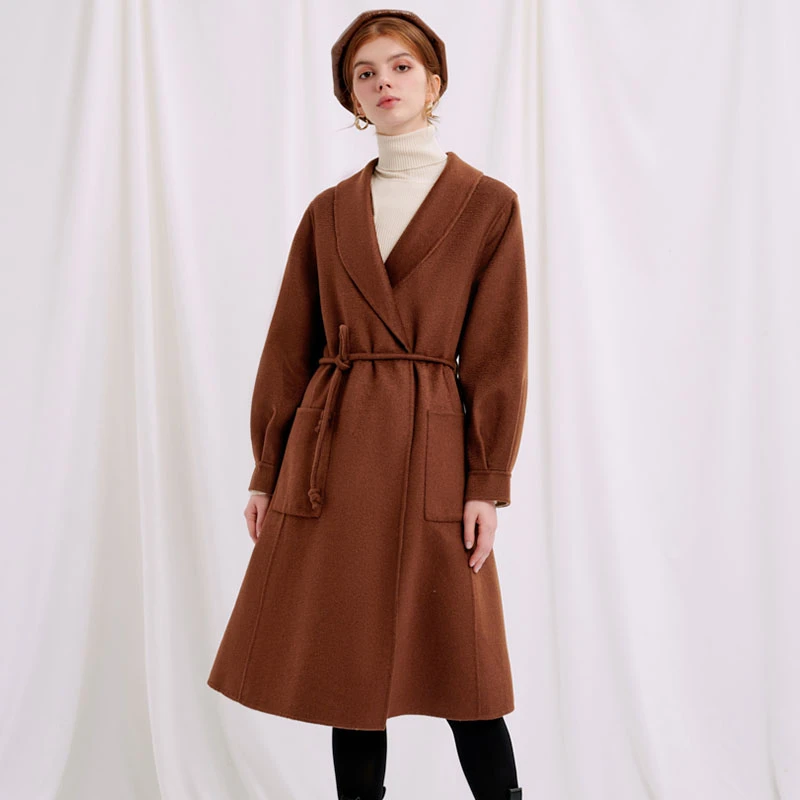 Ainsley Wool Coat - Beige/Mocha | Ainsley羊毛大衣 - 摩卡/米色 商品