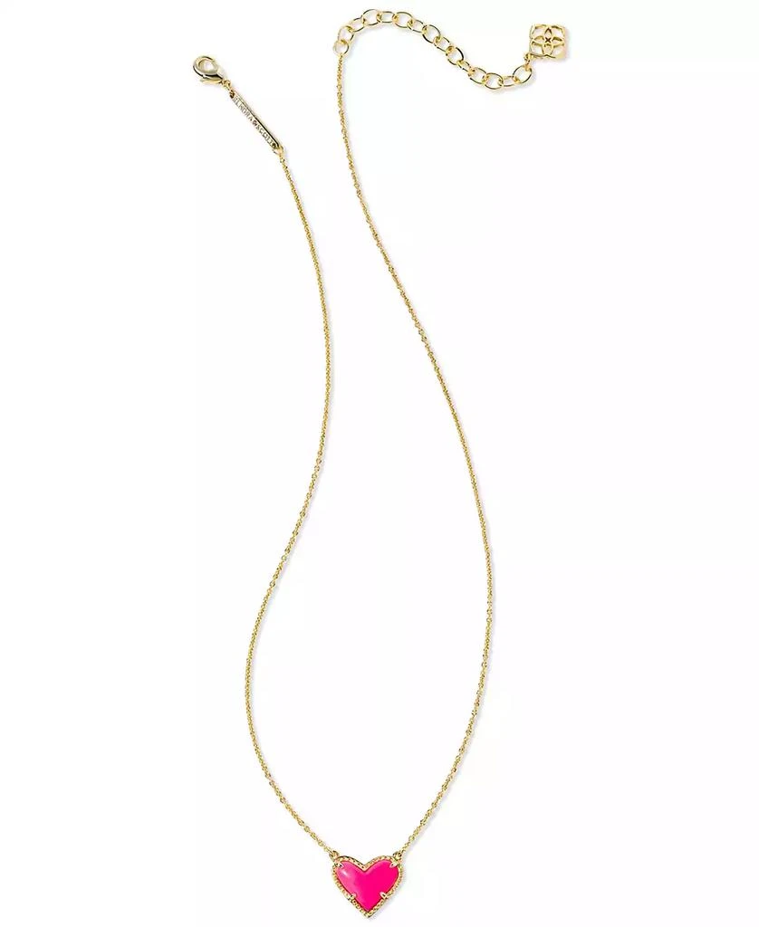 商品Kendra Scott|14k Gold-Plated 2-Pc. Set Color & Stone Heart Collar & Pendant Necklaces,价格¥756,第3张图片详细描述