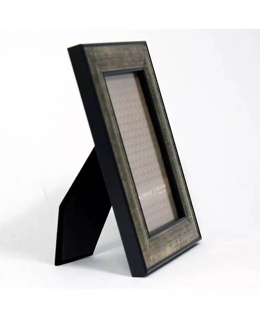 商品Lawrence Frames|Domed Burnished Silver and Black Picture Frame - 4" x 6",价格¥128,第2张图片详细描述